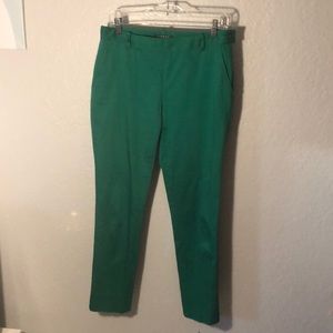 Ralph Lauren Green Ankle Pants